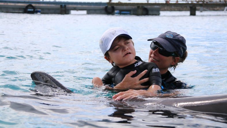 Het avontuur van Bram bij de dolfijnen